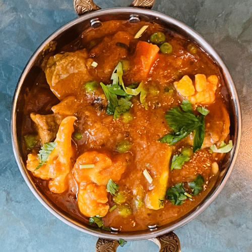 Lammfleisch Sabzi Gosht