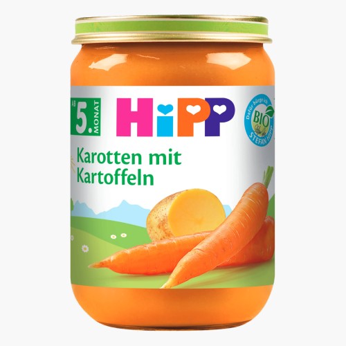 Hipp Bio Karotte mit Kartoffel 190g