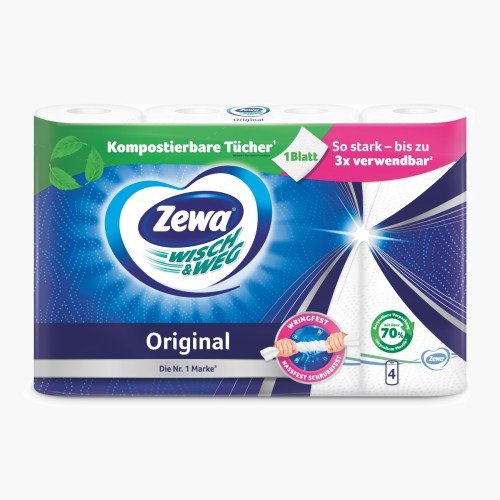 Zewa Küchenrolle Wisch & Weg 4x45 Blatt