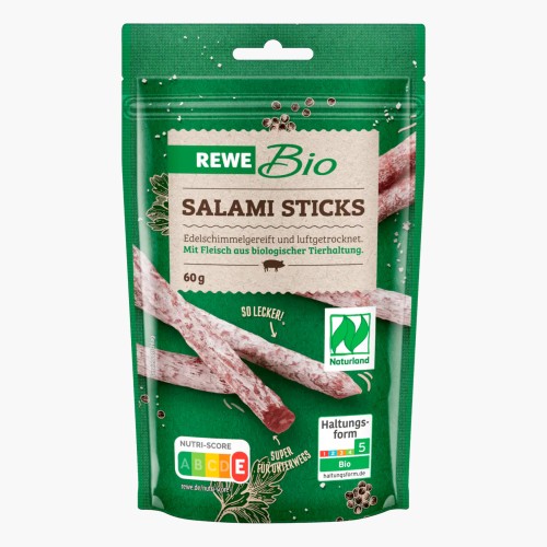 REWE Bio Salamisticks classic 60g
