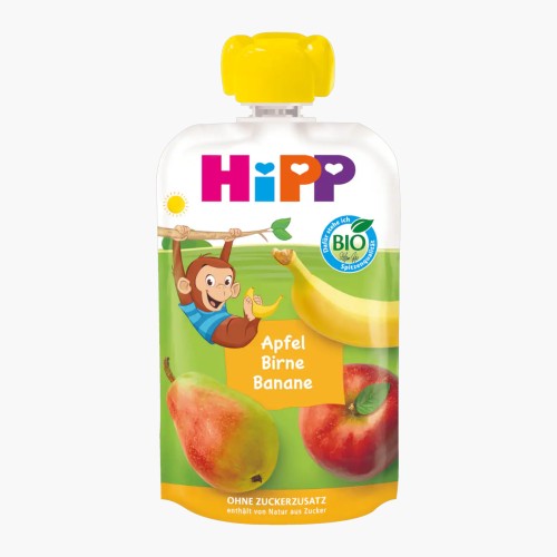 Hipp Hippis Anton Affe Bio Apfel-Birne-Banane 100g