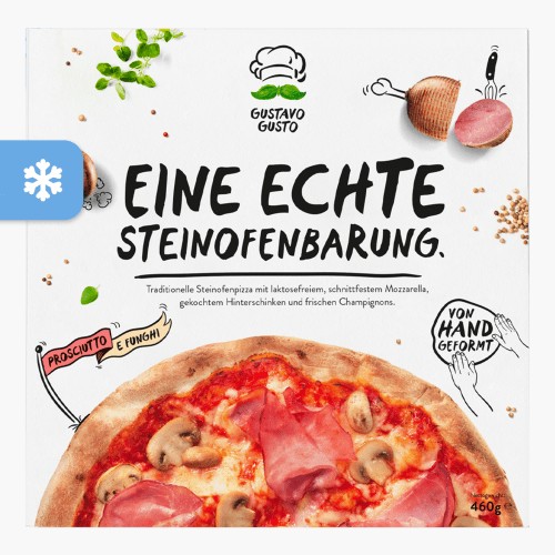 Gustavo Gusto Prosciutto e Funghi 460g