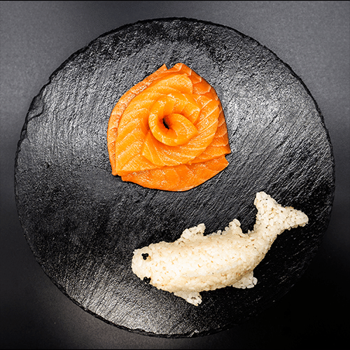 Sashimi Lachs [6 Stück]