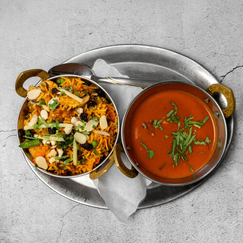 Damm Vegetable Biryani
