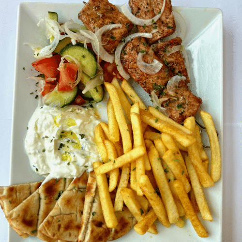 Souflaki Teller