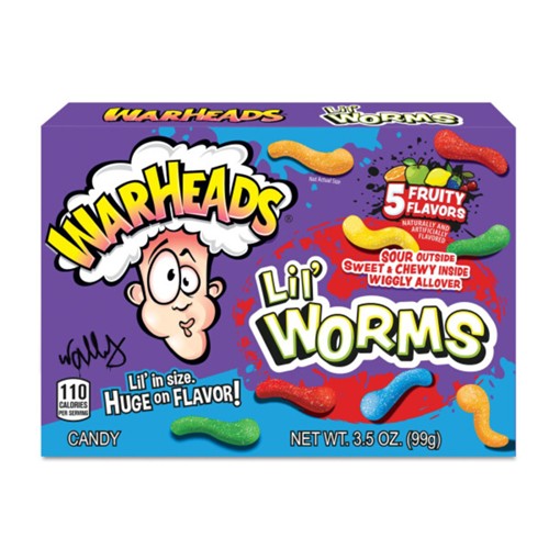 Warheads Lil Worms 99g