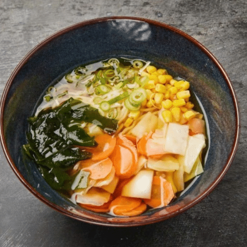 Gemüse Udon (vegan)