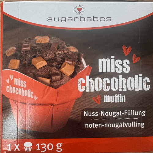 Nuss-Nougat-Füllung Muffin