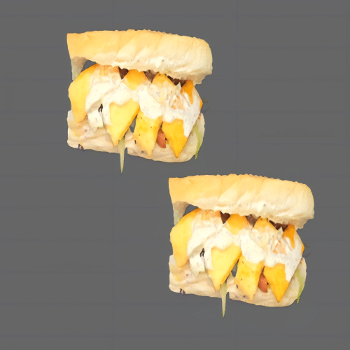 2 x Halloumi im Brot