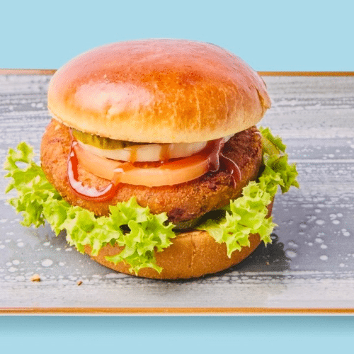 BBQ Veggieburger (vegetarisch)