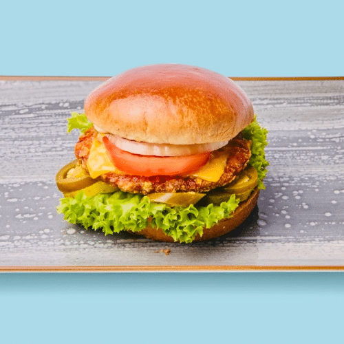 Spicy chickenburger (scharf)