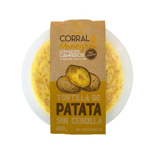 Frische Tortilla - Kartoffel-Omelett aus Freilandeiern 10848