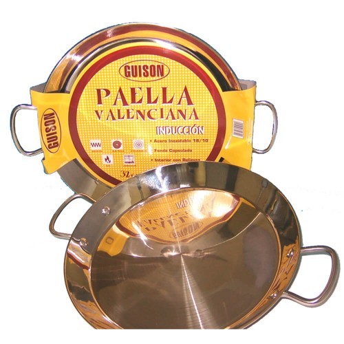 Paellapfanne Edelstahl (Induktion) 93009