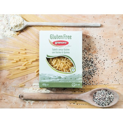 Tubetti ohne Gluten mit Quinoa Mehl 30744