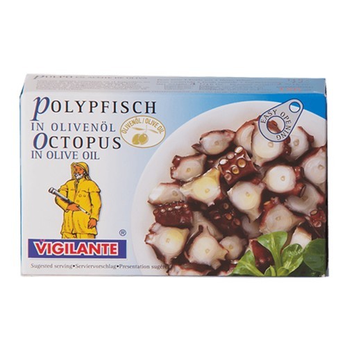 Vigilante Oktopus in Olivenöl 20921