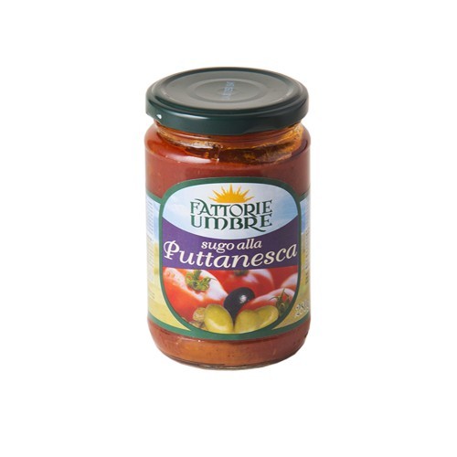 Sugo alla Puttanesca- Tomatensauce mit Kapern und Oliven 150327