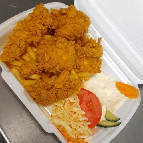 Crispys Chicken Menü