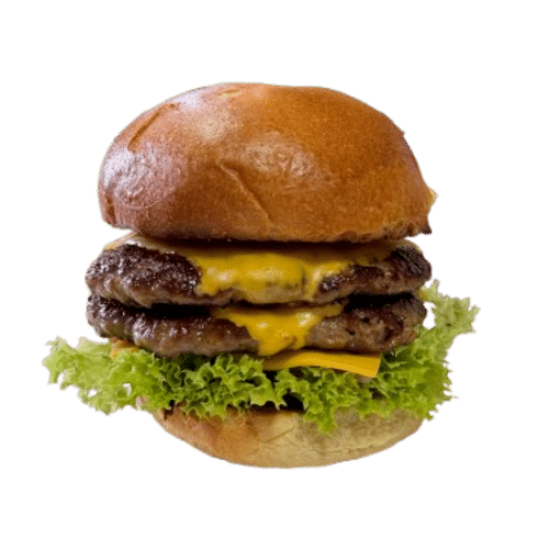 Doppelter Cheeseburger