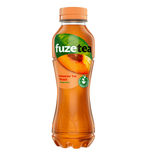 Fuze Tea Schwarzer Tee Pfirsich 0,4l (EINWEG)
