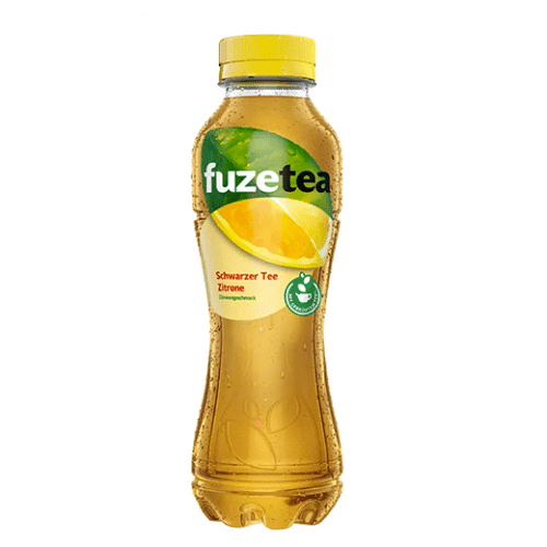 Fuze Tea Schwarzer Tee Zitrone 0,4l (EINWEG)