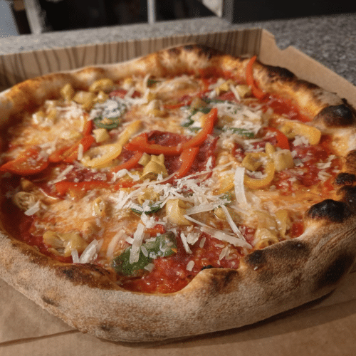 Pizza della Casa (scharf)