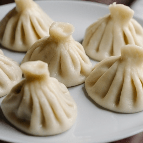 Khinkali mit Pilzen und Käse- 5 stūck