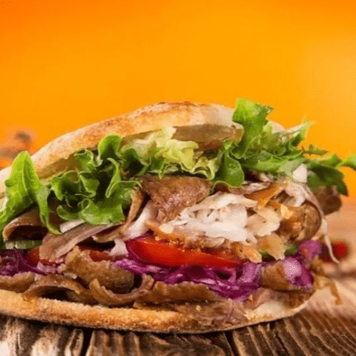 Döner mit extra Fleisch