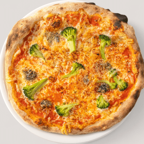 Pizza Gorgonzola e Broccoli