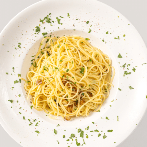 Spaghetti Aglio e olio e peperoncini