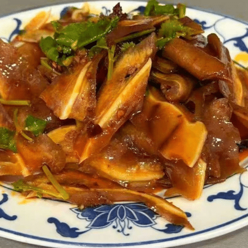 Schweineohren in Chiliöl