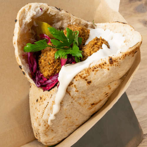 Pita Papas Falafel