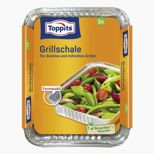 Toppits Grillschale 3 Stk.