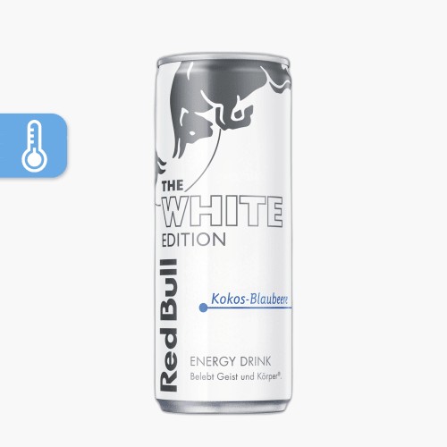 Red Bull Energy Drink White Edition Kokos Blaubeere 0,25l