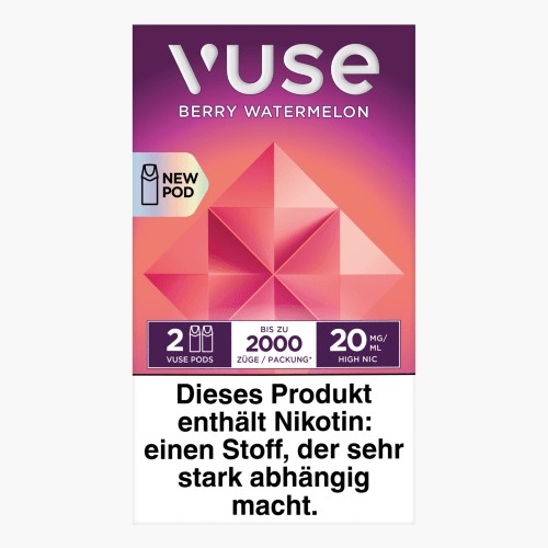 Vuse Pod Berry Watermelon 20mg Nikotin 2 Caps
