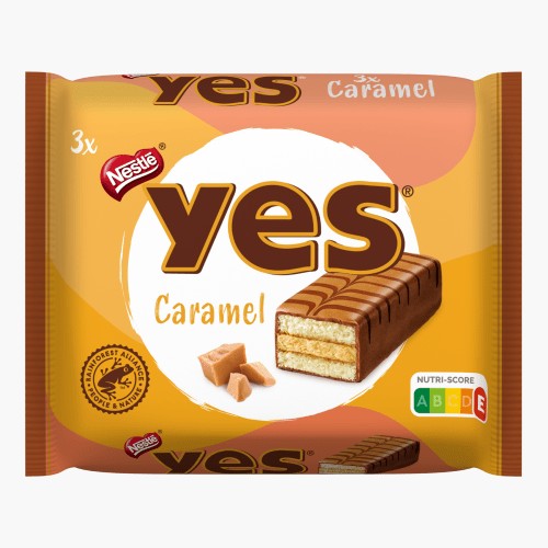 Nestlé Yes Caramel 3x32g