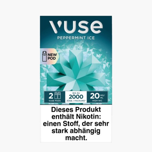 Vuse Pod Peppermint Ice 20mg Nikotin 2 Caps