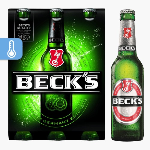 Becks Pils 6x0,33l (4,9% vol.)