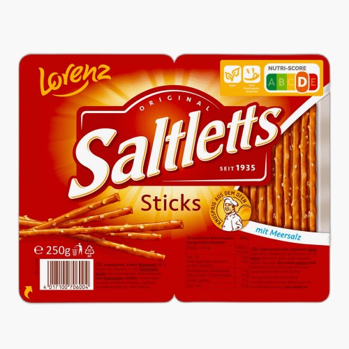 Lorenz Saltletts Sticks 250g