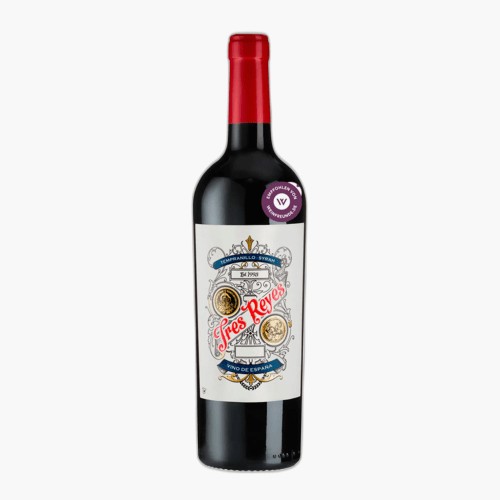 Tres Reyes Tempranillo Syrah Trocken 0,75l (14% vol.)