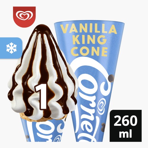 Langnese Cornetto King Cone Vanilla 260ml