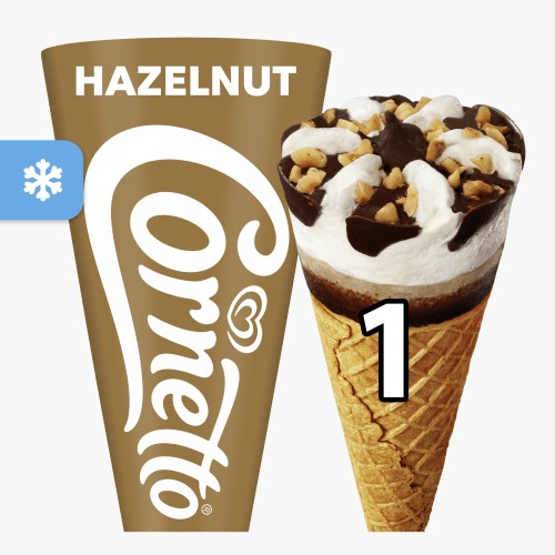 Langnese Cornetto Hazelnut 125ml