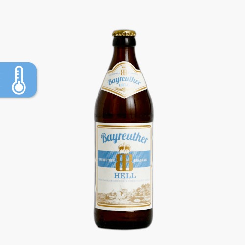 Bayreuther Hell 0,5l (4,9 % vol.) MW