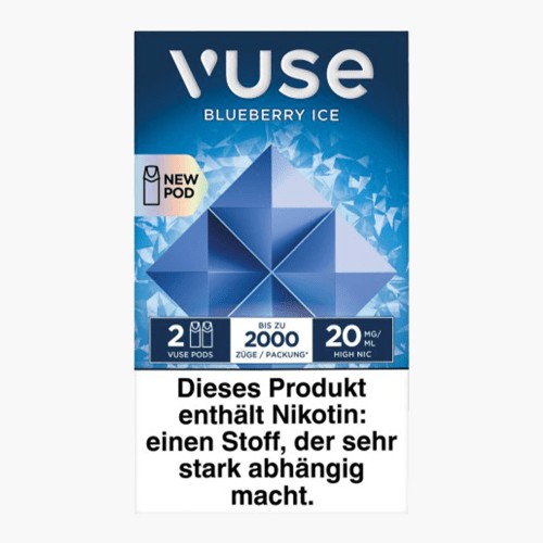 Vuse Pod Blueberry Ice 20mg Nikotin 2 Caps
