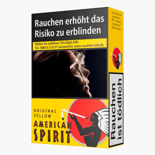 American Spirit Yellow Zigaretten 21 Stk. - 9,00€