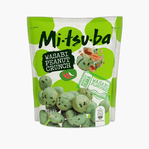 Mitsuba Wasabi Peanut Crunch 125g