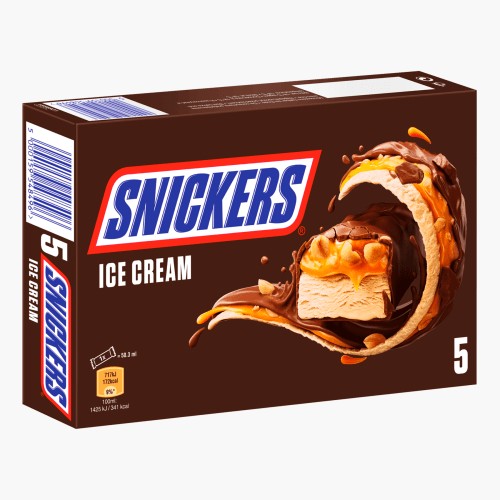 Snickers Ice Cream 251,5ml (5x50,3ml)