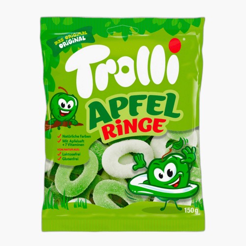 Trolli Apfelringe 150g