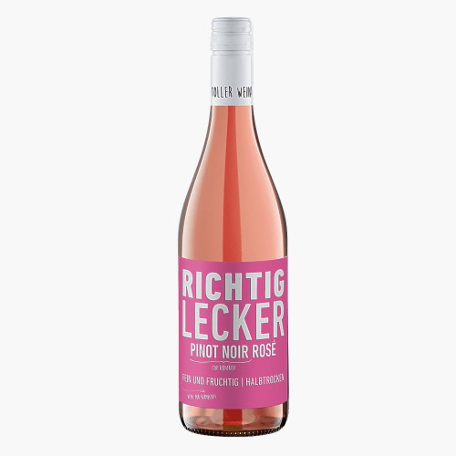 Richtig Lecker Rosé Halbtrocken 0,75l (11,5% vol.)