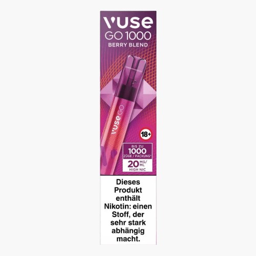 Vuse GO 1000 Berry Blend 20mg Nikotin