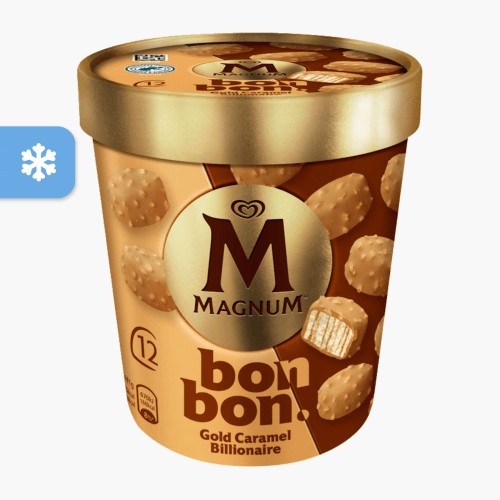 Magnum Bonbon Gold Caramel Billionaire 204ml (12x17ml)